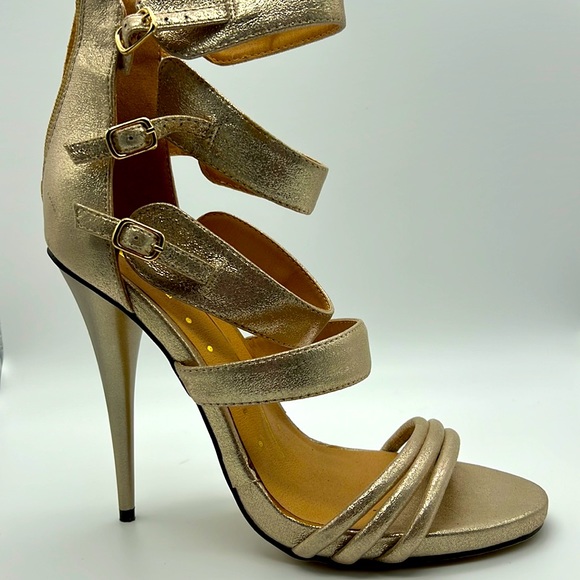 High heels gold new - Picture 1 of 5